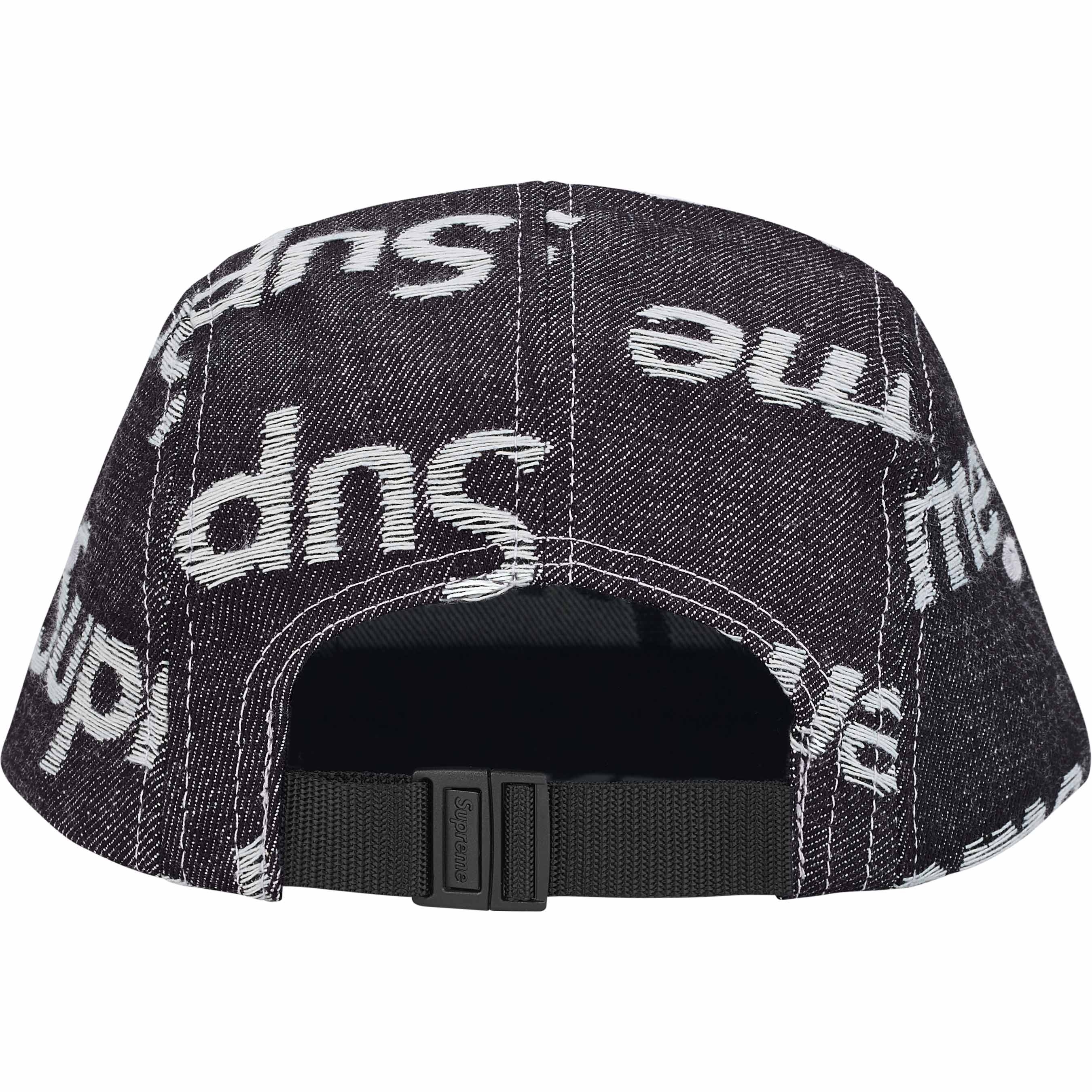 Jacquard Logos Denim Camp Cap view 5